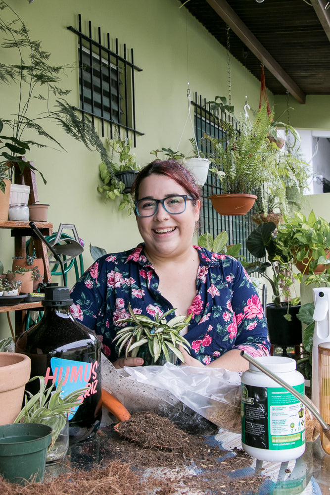 La Jungla Urbana del Mes: Gabriela Narbona, Las Plantas Para Canalizar Experiencias Emotivas