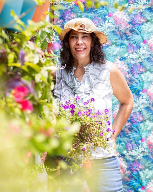 Relatos de una Jungla Urbana: Malena Mendoza, cuando el amor por el arte y la jardinería se juntan